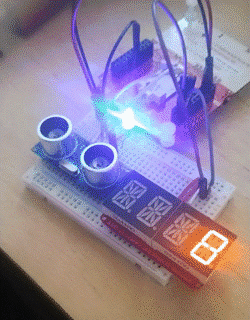 testing segment display